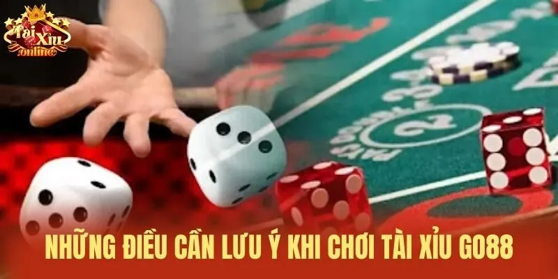Những điều cần lưu ý khi chơi Tài xỉu Go88